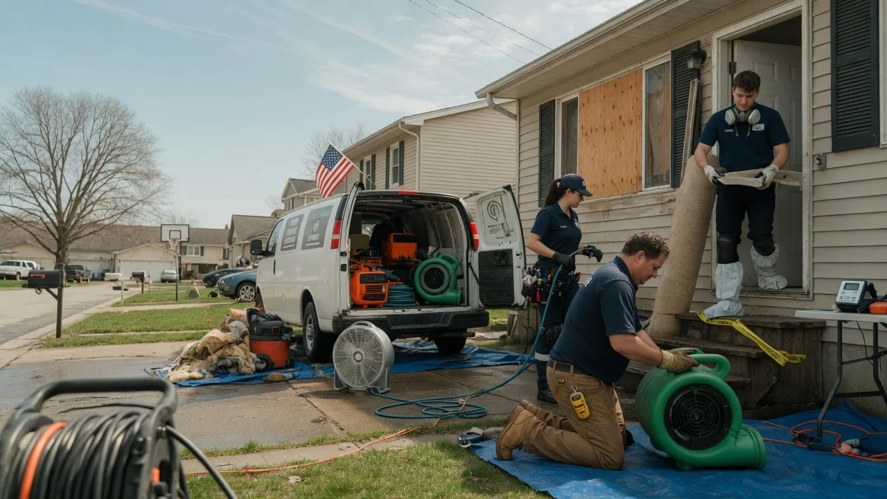 Water Damage Restoration in Mount Vernon, IN near me